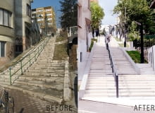 Schody Kaptol w Sarajewie - przykład udanej interwencji architektonicznej w przestrzeni miejskiej Schody Kaptol w Sarajewie - przykład udanej interwencji architektonicznej w przestrzeni miejskiej