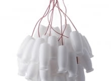 Produkt mleczny - lampa proj. DBWT lampa, oświetlenie, design, dbwt, daria burlińska