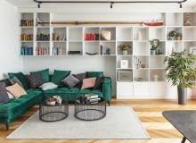 Nowoczesne mieszkanie dla pary - projekt pracowni PRW Design Nowoczesne mieszkanie dla pary - projekt pracowni PRW Design