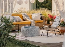 Taras w stylu boho - jak urządzić letni salon na świeżym powietrzu? Taras w stylu boho - jak urządzić letni salon na świeżym powietrzu?