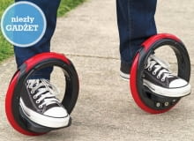 Okrągłe rolki; proj. Hammacher Schlemmer okrągłe rolki, nowoczesne rolki, nowoczesne łyżworolki