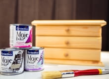 Śnieżka Moje Deko Śnieżka wypuściła kolekcję farb Moje Deko do projektów DIY