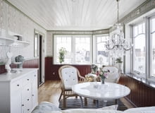 Dom, dom nad morzem, drewniany dom, oryginalny dom