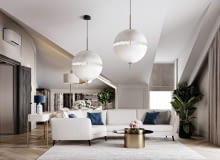 Apartament w stylu art déco - projekt pracowni Tissu