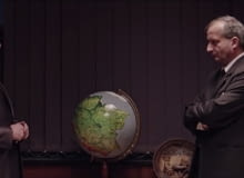 Scena, w której po raz pierwszy można było zobaczyć globus Polski. Scena, w której po raz pierwszy można było zobaczyć globus Polski.