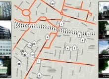 Konserwator za zabytek uznał cały układ urbanistyczny południowej dzielnicy Śródmieścia Katowic. To unikatowy zespół secesyjnej, modernistycznej i funkcjonalistycznej zabudowy powstającej głównie od 1900 do 1939 roku. Ochronie podlegają zatem budynki przy ul. Kościuszki (nieparzyste numery od 23 do 69), ul. Józefa Zajączka, Kilińskiego, Poniatowskiego, Jordana, Marii Skłodowskiej-Curie, Rymera, PCK, Stalmacha, Żwirki i Wigury oraz Kopernika, a także Drzymały. katowice, modernizm, zabytki, szlak