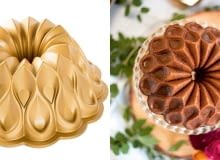 CROWN GOLD, kute aluminium, 244 zł, bakeshop.pl foremka na babkę