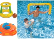 Zabawki basenowe gadżety, basen, zabawki, kółka