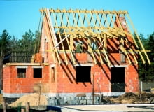 więźba dachowa projekt domu budowa domu konstrukcja dachu dach stromy