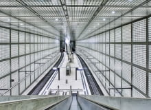 Podziemna stacja kolejowa w Lipsku zaprojektowana przez Maxa Dudlera Podziemna stacja kolejowa w Lipsku zaprojektowana przez Maxa Dudlera