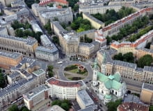 Warszawa z lotu ptaka/Facebook