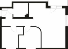 Trzypokojowe, 60,9 m kw., dla 4 osób Trzypokojowe, 60,9 m kw., dla 4 osób