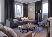 Dywan Maurittania z kolekcji Coco Paris oraz kanapy Alp z polskich fabryk, BBHome. Proj. Agnieszka Pudlik, BBHome Dom na Targówku