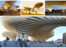 Metropol Parasol - taras widokowy w Sewilli w Hiszpanii, projekt niemieckiego architekta Jurgena Mayera laureat Bronze Award w konkusie LafargeHolcim Awards 2005 w regionie Europa. Międzynarodowy konkurs architektoniczny LafargeHolceim Awards