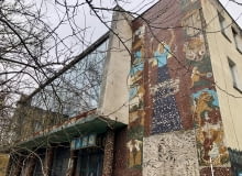 Budynek kina Fala w Giżycku