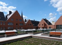 Wnętrze kwartału / Nowa starówka w Stargardzie Szczecińskim, fot. dzięki uprzejmości Studio A4 Nowa starówka w Stargardzie Szczecińskim