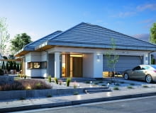 Projekty domów na wąską działkę