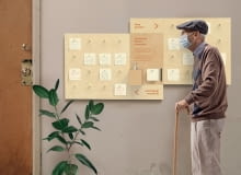 Konkurs "Przestrzeń publiczna w czasach zarazy". Sąsiedzka tablica wsparcia, autorka: Julia Piwowarska