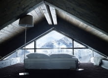 Dom we włoskich Alpach; proj. Con3studio dom w górach, dom w Alpach, przytulny dom w górach