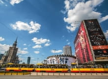 Reklamy w centrum Warszawy 4ZDJCIE DO WKADKI:DLOWA Strony Lokalne Warszawa