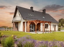 Dachówka ceramiczna Braas Topas 13V, kolor antracytowy Dachówka ceramiczna Braas Topas 13V, kolor antracytowy