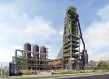 Rewitalizacja i adaptacja Wielkiego Pieca Huty Pokój. Proj. WXCA Rewitalizacja i adaptacja Wielkiego Pieca Huty Pokój. Proj. WXCA