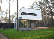 Dom w Raszynie wykonany z prefabrykatów