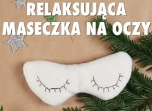 Relaksująca maseczka na oczy Relaksująca maseczka na oczy