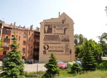 Retrościana przy ul. Grunwaldzkiej w Bydgoszczy Retrościana przy ul. Grunwaldzkiej w Bydgoszczy