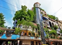 Hundertwasserhaus w Wiedniu