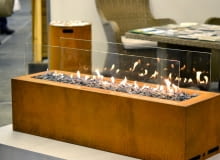 Biokominek wolno stojący