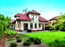 Dom od strony podwórza Dom od strony podwórza