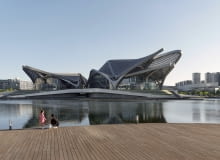 Zhuhai Jinwan Civic Art Centre. Proj. Zaha Hadid Architects Zhuhai Jinwan Civic Art Centre. Proj. Zaha Hadid Architects