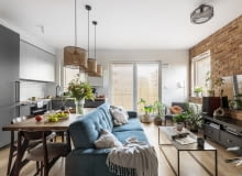 Spójny miszmasz - mieszkanie na warszawskiej Pradze Spójny miszmasz - mieszkanie na warszawskiej Pradze