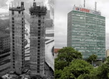 Gdański biurowiec Zieleniak powstawał w latach 1966-1971