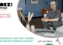 Webinar OKK! design: w świecie materiałów i faktur