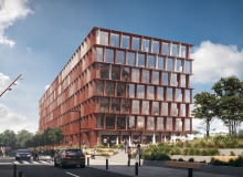 Biurowiec w Porcie Popowice we Wrocławiu. Proj. WXCA Biurowiec w Porcie Popowice we Wrocławiu. Proj. WXCA