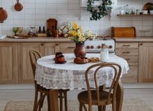 Koronkowe dekoracje we wnętrzach