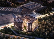 Hotel przy ul. Prądzyńskiego 21 w Warszawie. Proj. Ideograf Warsaw Business Hotel przy ul. Prądzyńskiego 21 w Warszawie. Proj. Ideograf