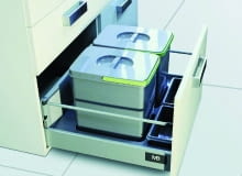 Cztery segregatory MULTINO do szafek MODERN BOX i szuflad o dł. 45 i 50 cm. Cena 146,44 zł, GTV