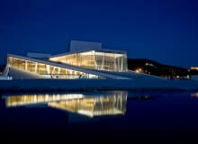 Budynek Norweskiej Opery Narodowej w Oslo, proj. Snohetta