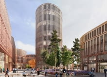 Biurowiec Fabryczna w Łodzi.