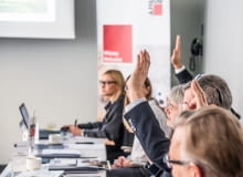 Obrady jury konkursu Fasada Roku 2018