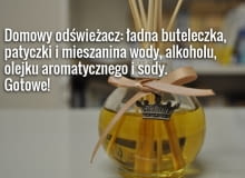Taki domowy odświeżacz to także ładna dekoracja