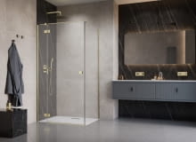 Kabina prysznicowa ESSENZA BRUSHED GOLD KDJ marki Radaway Kabina prysznicowa ESSENZA BRUSHED GOLD KDJ marki Radaway