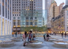 Sklep Apple na Manhattanie Sklep Apple na Manhattanie