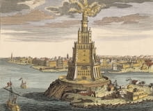 Latarnia morska na Faros Latarnia morska na Faros