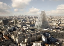 The Tour Triangle w Paryżu. Proj. Herzog & de Meuron The Tour Triangle w Paryżu. Proj. Herzog & de Meuron