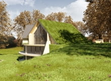 Dom w Górze - projekt Pracowni Projektowej ArchPro Dom w Górze - projekt Pracowni Projektowej ArchPro