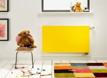 Kolorowy grzejnik Kolorowy grzejnik